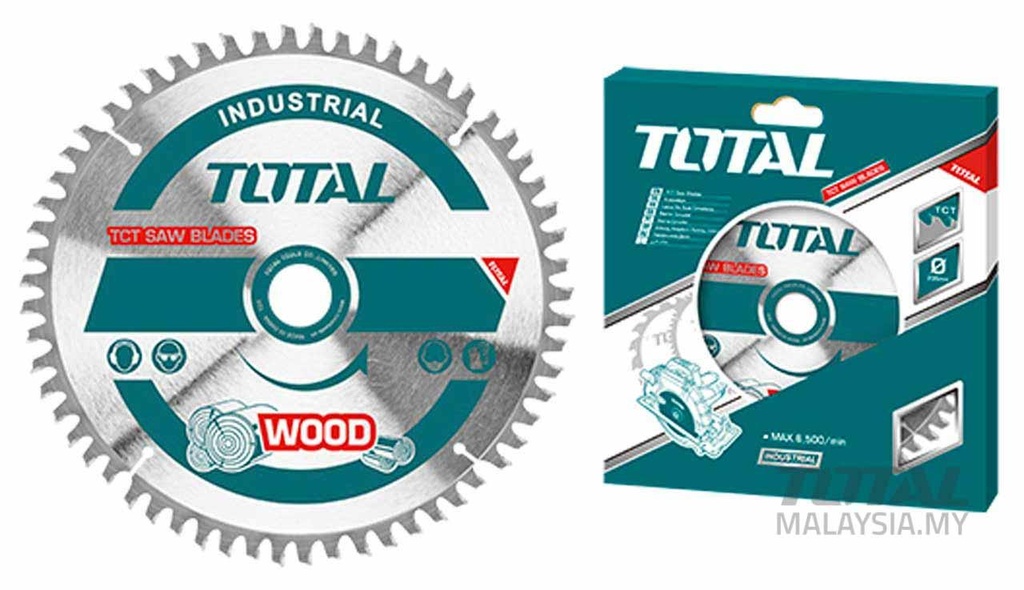 Total TAC231415 TCT Saw Blade 185mm
