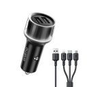 Oraimo OCC-1152D-X93 Highway 15 15.5W Car Charger with 3-in-1 Cable