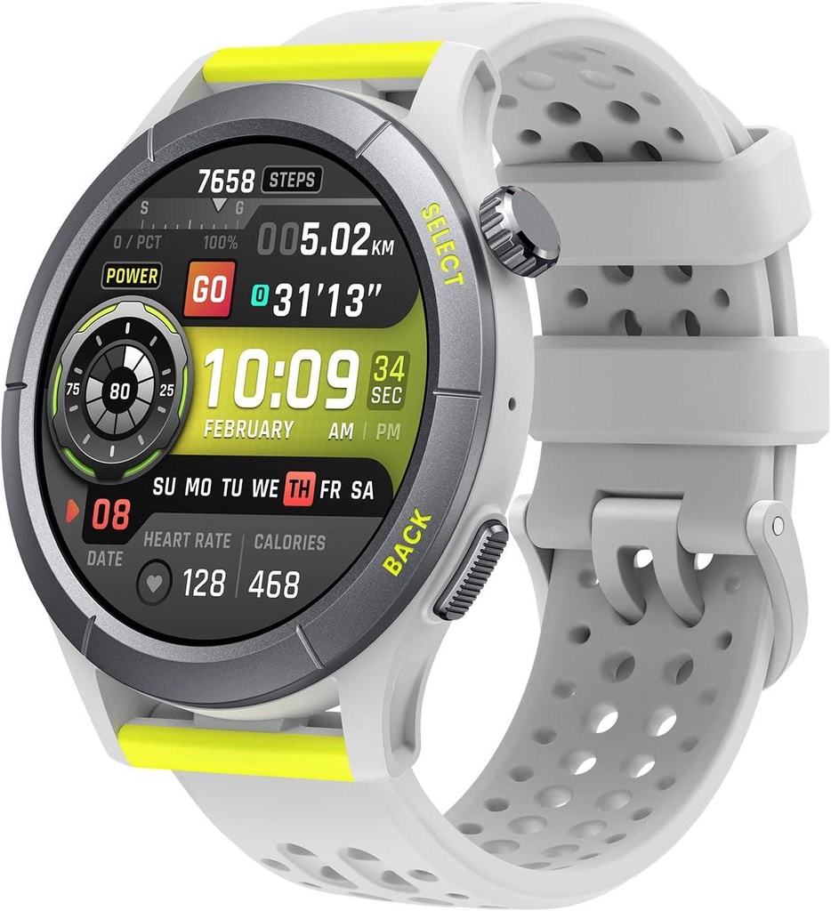 Amazfit Cheetah Smart Watch 47mm Dual-band GPS with AI Fitness Running Coach