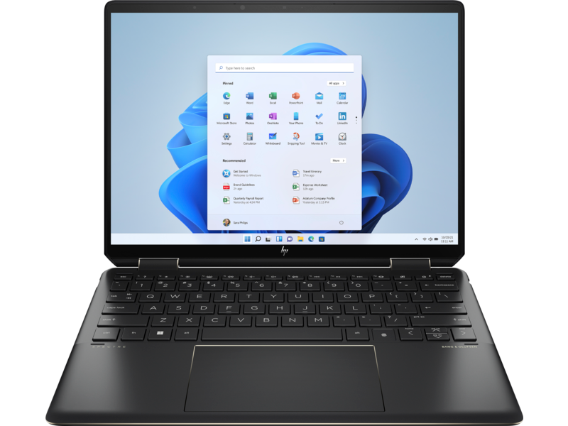 HP Spectre 14 x360 Laptop - Intel Core i7 Evo-1255U, 16GB RAM, 1TB SSD, 13.5” screen display,3K OLED Touchscreen Display, Windows 11 (66B40UA)