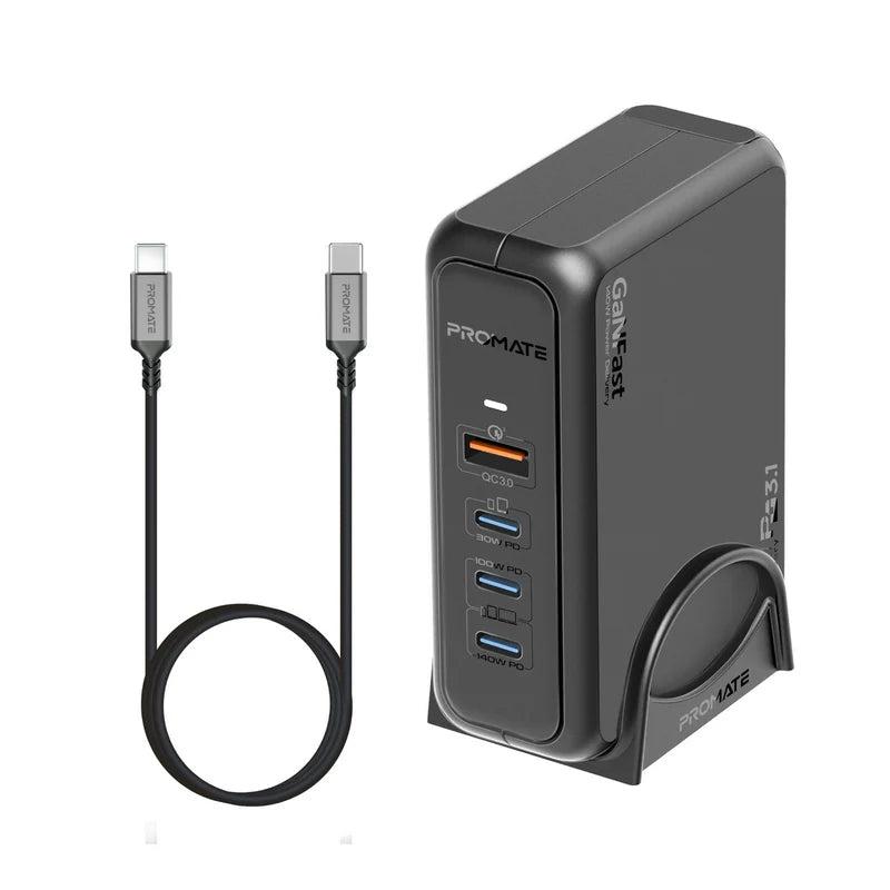 Promate GaNPort-140W GaNFast Charging Station 140W