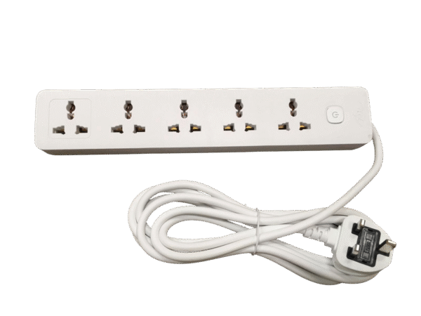 Itel ISU-6521W 5 way universal extension - Provides safe and reliable multi-device power connection, making it ideal for home and office electrical setups