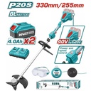 Total TSTLI200285 20V Cordless String Trimmer and Brush Cutter