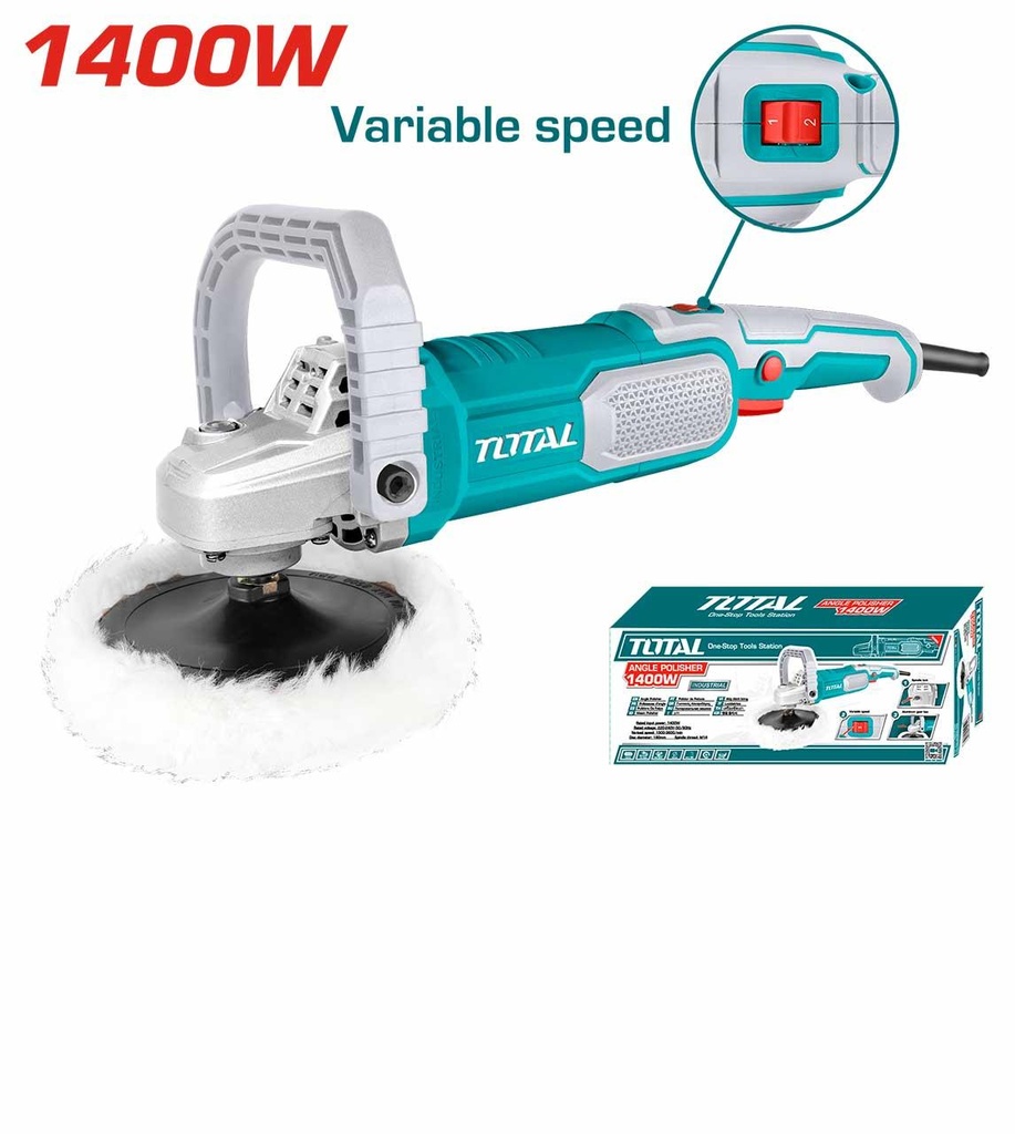 Total  TP11418018 Angle Polisher 1400W